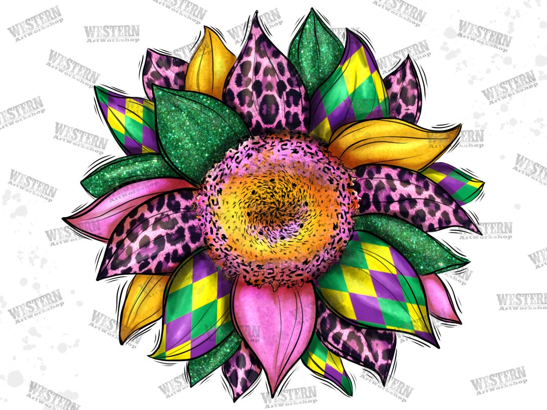 mardi gras blend sunflower