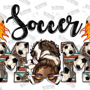 Afro Messy Bun Soccer Mom Png Sublimation Design, Black Woman Png, Soccer Mom Clipart, Afro Soccer Mom Png, Soccer Png, Digital Download