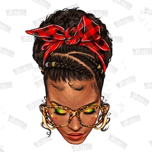 Christmas afro messy bun png, Merry Christmas png, Happy New Year png, Christmas messy bun png, sublimate designs download