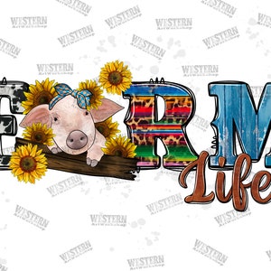 Farm Life Pig Png Sublimation Designs Downloads,Cowhide,Pig Png,Farm Life,Sublimation PNG,Digital Art,PNG,Farm Life Png,Farm Life Pig Png