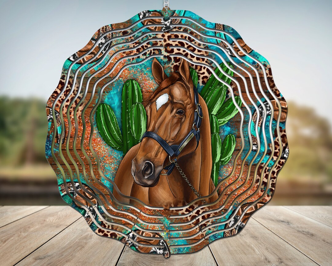 Western Horse Wind Spinner Png,wind Spinner Png,horse Windspinner