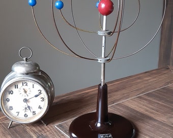 Vintage Atomic model,Chemistry Cabinet Education,Classroom 60 's,Vintage decoration