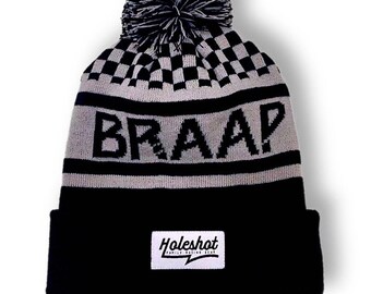 BRAAP BEANIE | strider | stacyc | racing | motocross | supercross | braap | toddler | boy mom