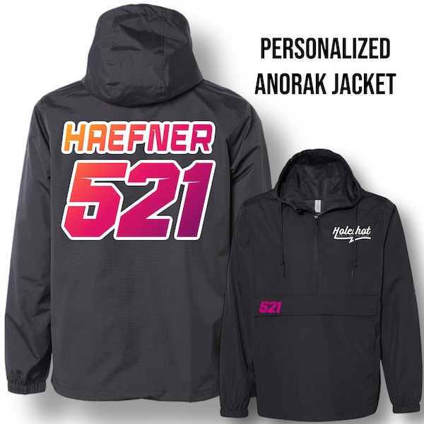 Custom Half Zip Windbreaker Etsy