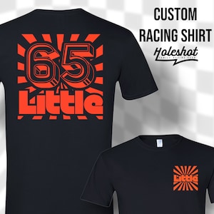 T-shirt retrò anni &#39;90 / Personalizzata Motocross Supercross Dirt Track Kart Sprint Car Racing Camicia per bambini Personalizzata Gioventù Bambino Bambino BRAAP team