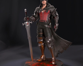 Statua in resina di Cilve Rofield, kit modello da 25 cm, figura GK stampata in 3D non verniciata, 16 K