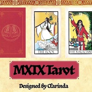 Cartas de Tarô MXTX (SOMENTE Arcanos Maiores)
