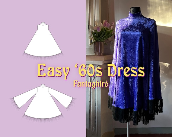 60s mini dress sewing pattern 60s inspired dress sewing tutorial + pattern