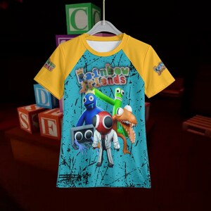 rainbow friends game Kids T-Shirt for Sale by lara-kli