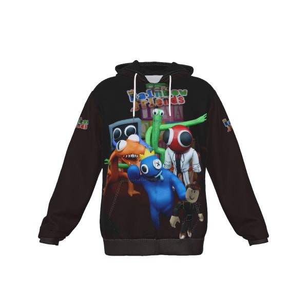 Rainbow Friends Hoodie Adult Etsy