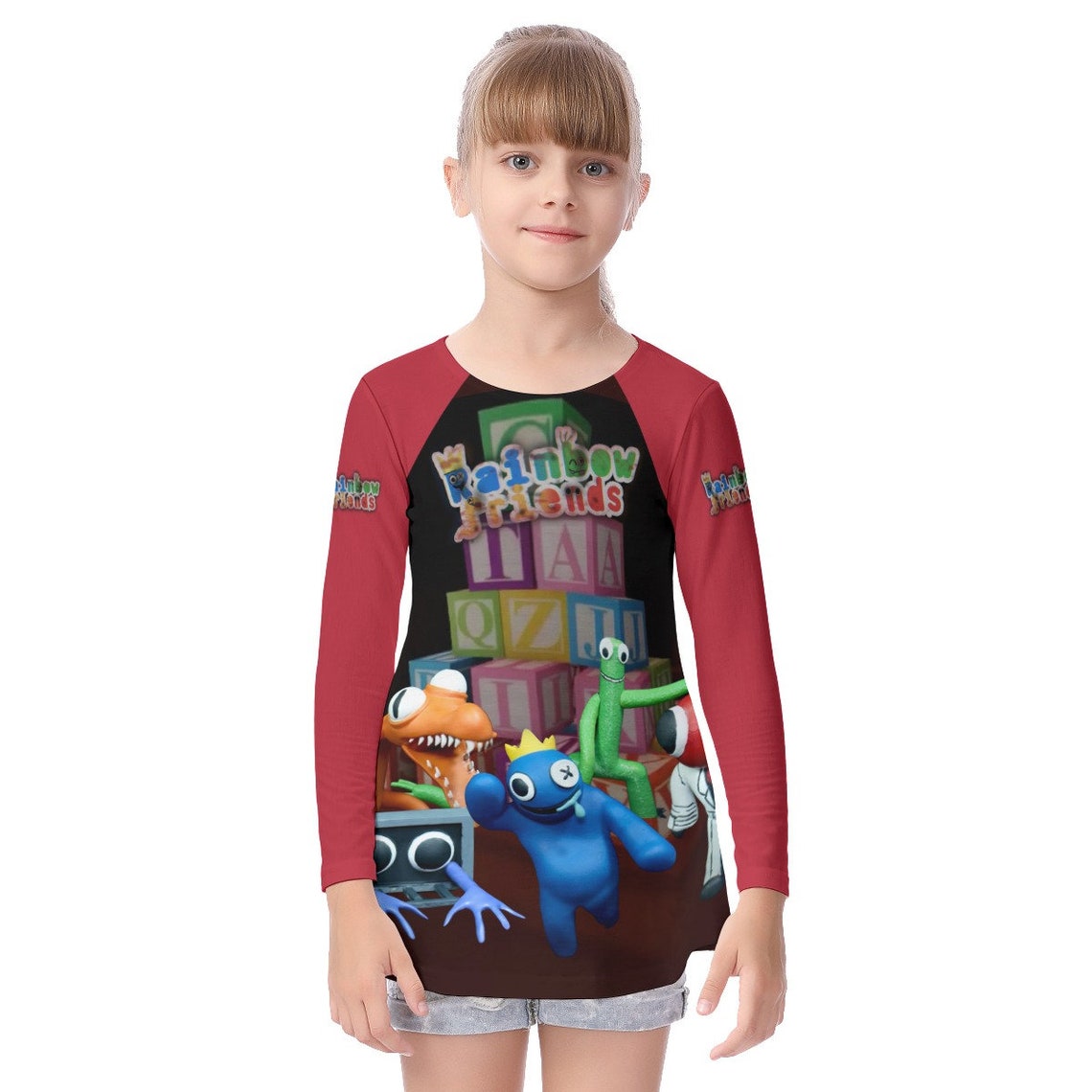 Kids Rainbow Friends Roblox Long Sleeve Shirt - Etsy