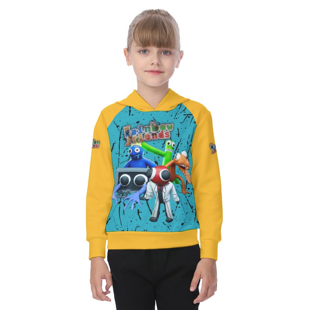 Kids Rainbow Friends Hoodie Etsy