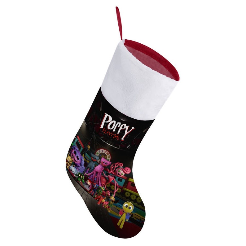 Huggy Wuggy Poppy Playtime Christmas Stocking - Etsy
