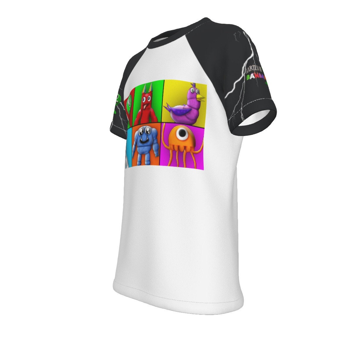 Roblox Rainbow Friends Crianças Manga Curta T-shirt Tee r Top  Presentes de Natal