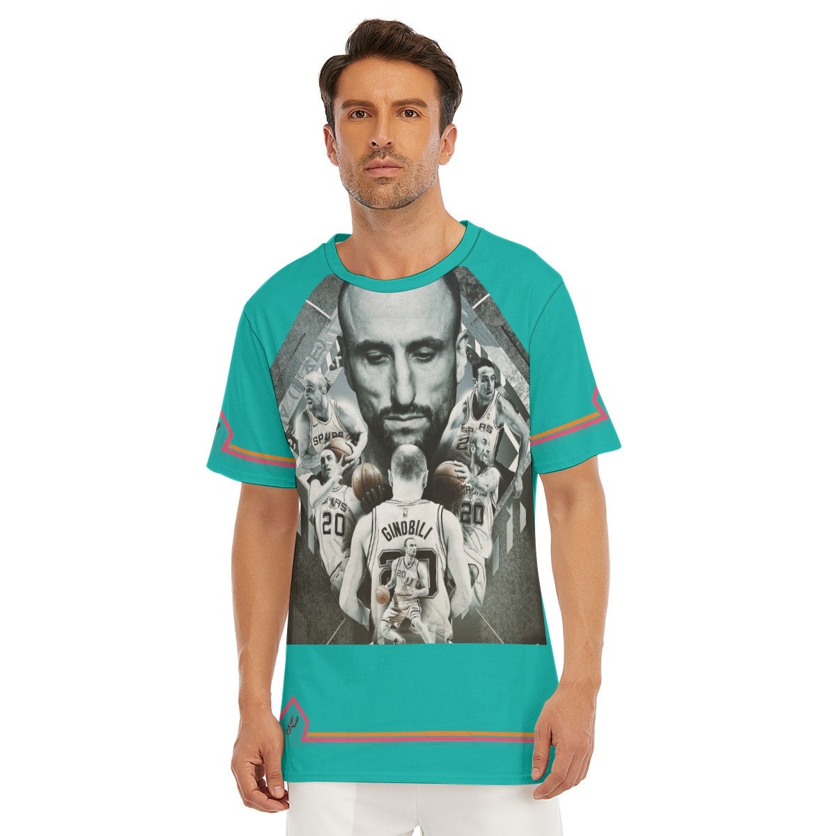 Tribute to manu ginobili Essential T-Shirt by Liberart Arte que libera