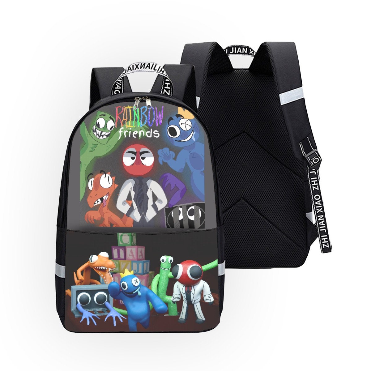 Rainbow Friends Backpack Etsy