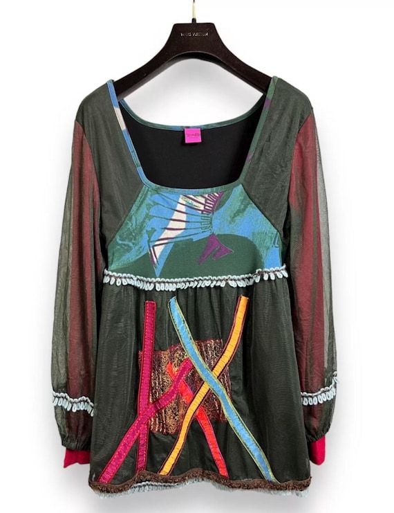 トップス SAVE THE QUEEN/Power Net Ribbon Top トップス SAVE THE QUEEN/Power Net Ribbon Top SAVE THE QUEEN