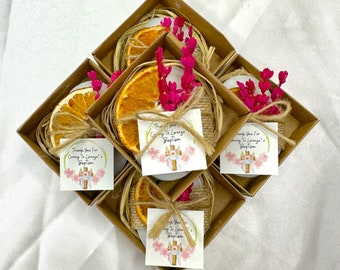 Bridal Party Gift Boxed Soap, Personalized Vegan Mini Soap, Rustic Boho Bridal Gift Handmade Natural Guest Gift Bulk Wedding Gift Favors For
