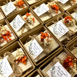 Saponi vegani personalizzati, Saponi con design boho, Regali per invitati a nozze, Regali per addio al nubilato, Saponi profumati fatti a mano, Idee regalo super carine, Bomboniere rustiche