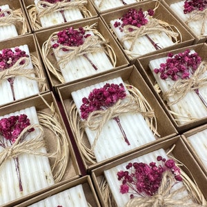 Bomboniere per gli ospiti all'ingrosso per la festa della sposa, saponi rustici per bomboniere, sapone alla lavanda personalizzato, regali di ringraziamento unici, regali per gli invitati al matrimonio