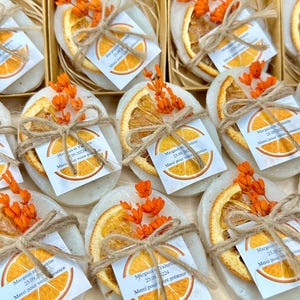 Orange Lavender Favors, Wedding Favors for Guests in Bulk, Personalized ...