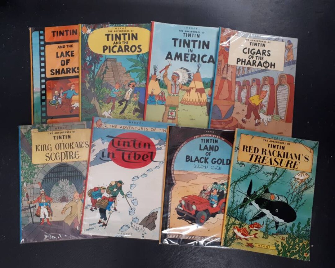 Adventures Of Tintin Books Comics Softback Hardback Various Titles Adventures Of Tintin Books Comics Softback Hardback Various Titles