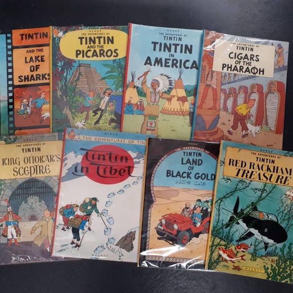 Adventures of TinTin Books Comics Softback & Hardback Various Titles from 1950s - 2010s