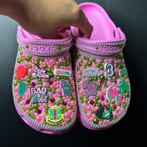 Alpha Kappa Alpha Clogs