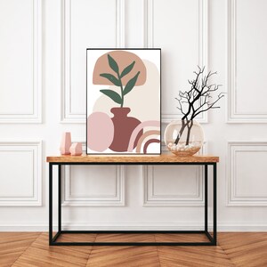 Abstract Wall Art Print Set | Boho Art Printable | Custom Illustration Wall Art | Digital Download | Modern Home Decor | Minimalist Art for