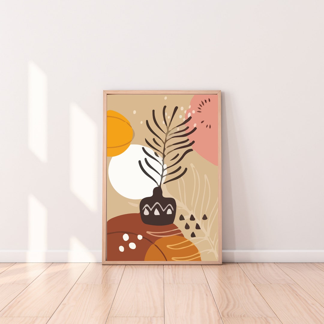 Abstract Wall Art Prints, Printable Wall Art, Digital Download, Home ...