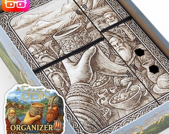 A feast for Odin + The Norwegians (ALL-IN) organizer by @ammedia3d [tabletop board game inserts sku: ODIN001]