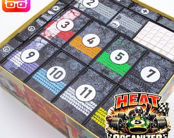Heat Pedal to the Metal organizer inc. 3 exp. (Heavy Rain, Tunnel Vision and Rocky Roads) by @ammedia3d