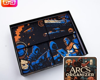 Arcs (retail ed.) board game organizer by @ammedia3d