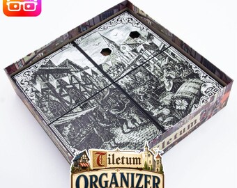 Tiletum organizer by @ammedia3d [tabletop board game inserts sku: TLTM001]