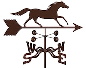 HEAVY DUTY Horse Weathervane w WARRANTY