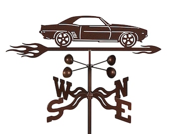 Hand-Crafted Camaro Car Weathervane w/WARRANTY