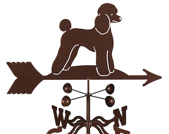 Hand-Crafted Poodle Weathervane w/WARRANTY