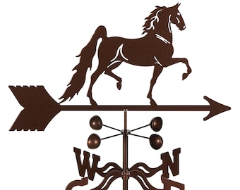 Hand-Crafted Saddlebred Horse Weathervane w/WARRANTY