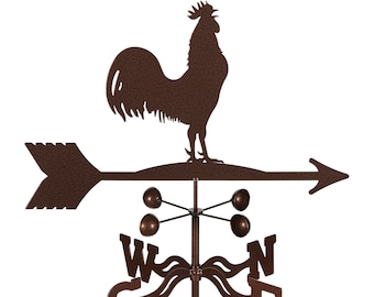 Hand-Crafted Rooster Weathervane w/WARRANTY