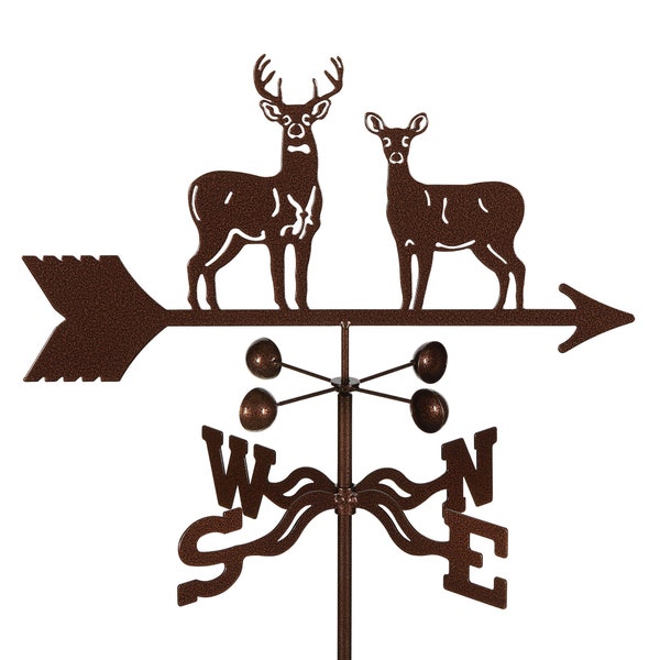 Hand-Crafted Deer Weathervane w/WARRANTY