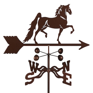 Hand-Crafted Saddlebred Horse Weathervane w/WARRANTY