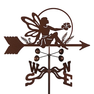 Hand-Crafted Fairy Garden Weathervane w/WARRANTY