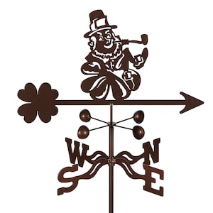 Hand-Crafted Leprechaun Weathervane w/WARRANTY