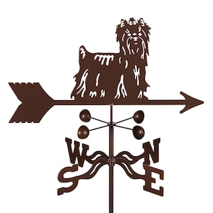 Hand-Crafted Yorkshire Terrier Weathervane w/WARRANTY