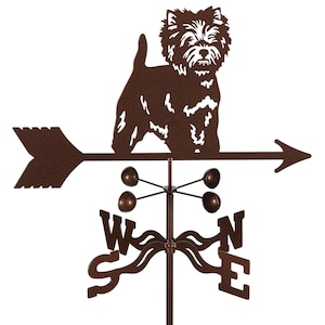 Hand-Crafted West Highland White Terrier Weathervane w/WARRANTY