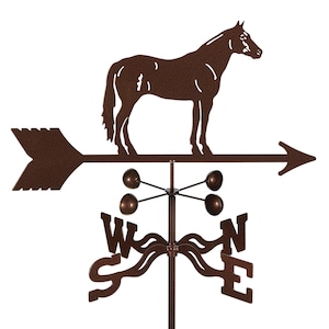Hand-Crafted Quarter Horse Weathervane w/WARRANTY