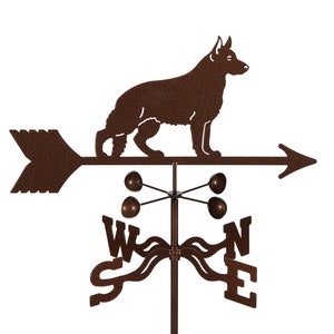 Hand-Crafted German Shepard Dog Weathervane w/WARRANTY