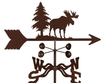 Hand-Crafted Moose Weathervane w/WARRANTY