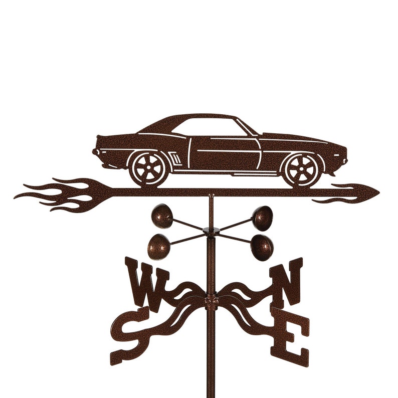 Hand-Crafted Camaro Car Weathervane w/WARRANTY image 1