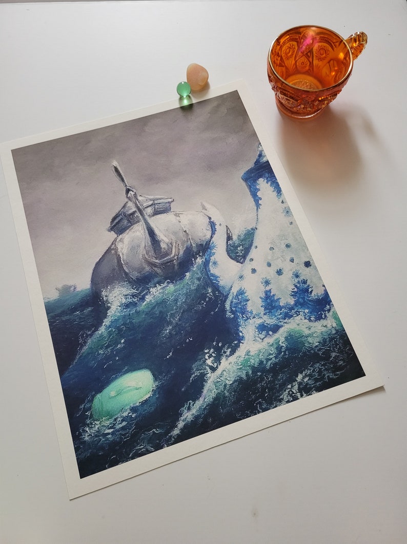 Print of tempest in a Teapot Etsy